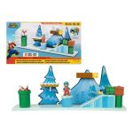 Playset Deluxe Super Mario: Geleira (Frosted Glacier) Com Ice Mario – Mecanismos Interativos (Sunny/Jakks)