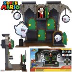 Playset Deluxe Super Mario: Mansão Do Boo (Boo Mansion) Com Fire Mario (Sunny/Jakks)