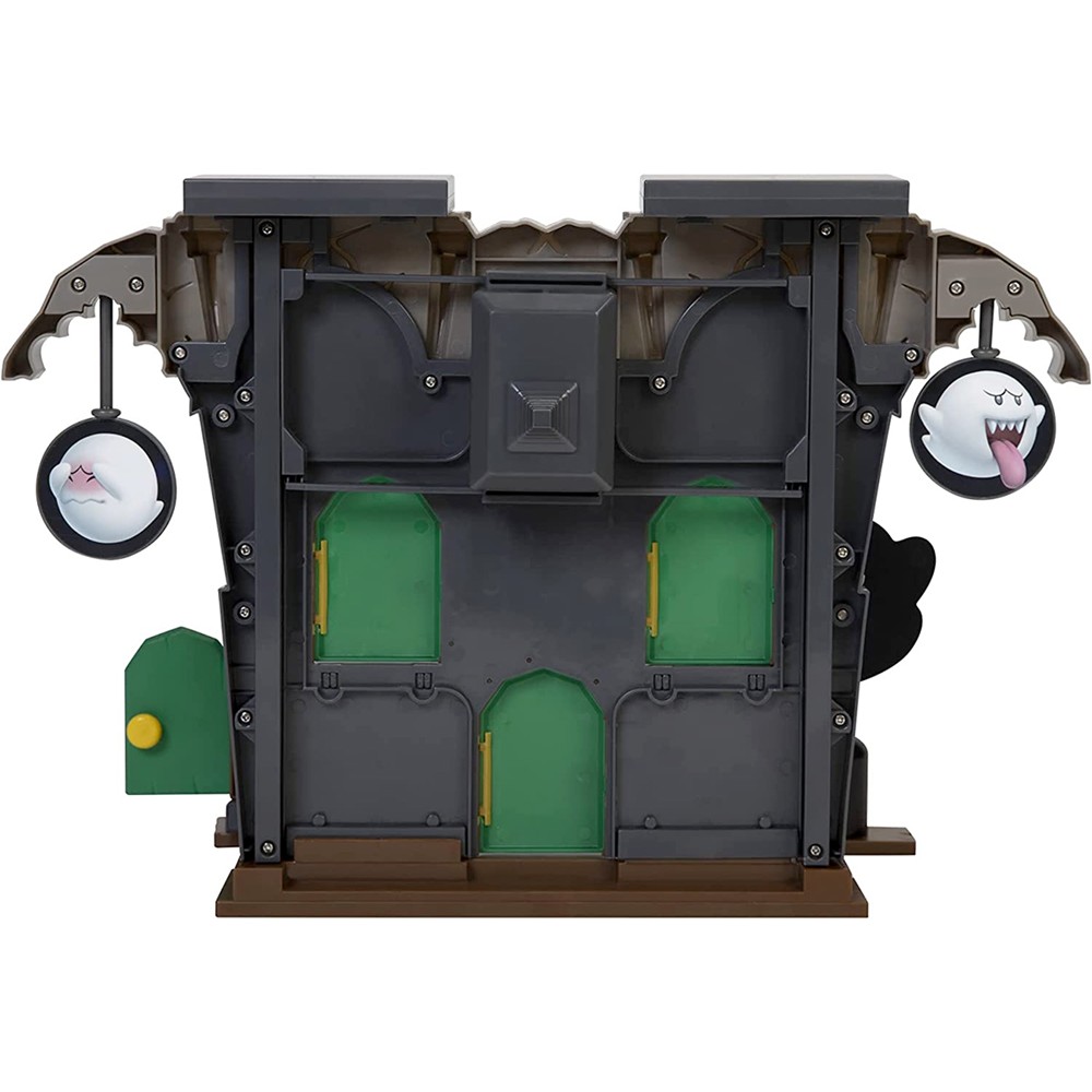 Playset Deluxe Super Mario: Mansão Do Boo (Boo Mansion) Com Fire Mario (Sunny/Jakks)