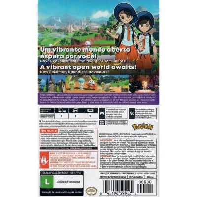 Pokémon Scarlet - Nintendo Switch (Seminovo)