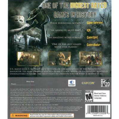 Resident Evil 4 Remastered - Xbox One (Seminovo)