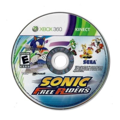 Sonic Free Riders - Xbox 360 (Usado) (Trinco) (Somente Disco) (Requer Kinect)