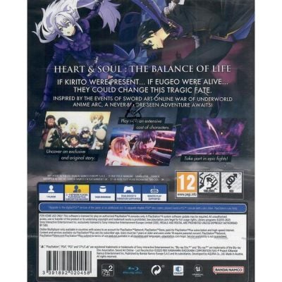 Sword Art Online Last Recollection - Ps4 (Novo) (Europeu)