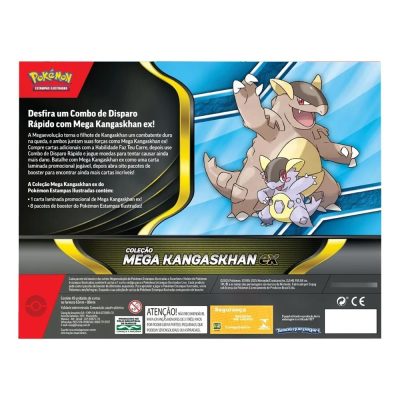 Trading Card Game Pokemon - Baralho Batalha Mega Kangaskhan Ex (49 Cartas) (Novo)