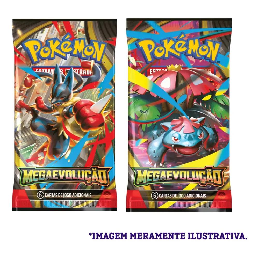 Trading Card Game Pokemon - Pokémon Blister Quádruplo Megaevolução Golduck (25 Cartas) (Novo)