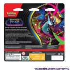 Trading Card Game Pokemon - Pokémon Fogo Fantasmagórico Blister Triplo Whimsicott (19 Cartas) (Novo)
