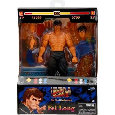 Action Figure Fei Long (Ultra Street Fighter Ii) Jada Toys