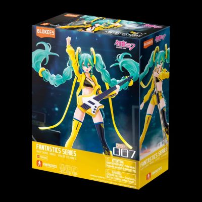 Action Figure Hatsune Miku Vivid Echoes - Blokees Fantastics Series | Model Kit Articulado 17Cm