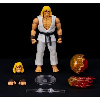 Action Figure Ken Player 2 (Kimono Branco) (Ultra Street Fighter Ii) Jada Toys