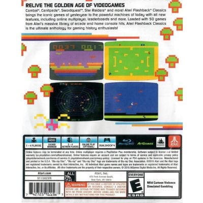 Atari Flashback Classics Vol. 1 - Ps4 (Seminovo)