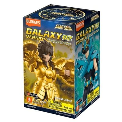 Blokees Cavaleiros Do Zodiaco (Saint Seiya Galaxy Version 02) (Blind Box) O Legado Dos Cavaleiros De Ouro