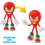 Boneco Knuckles – Sonic The Hedgehog Bend-Ems Boneco Knuckles - Sonic The Hedgehog Bend-Ems