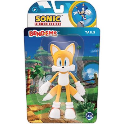 Boneco Tails – Sonic The Hedgehog | Bend-Ems