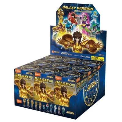 Box Fechada (Display) - Saint Seiya Galaxy Version 02 (9 Unidades) | Blokees 75032