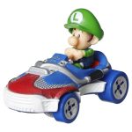 Carrinho Hot Wheels Mario Kart - Baby Luigi (Kart Tênis / Sneeker)