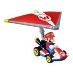 Carrinho Hot Wheels Mario Kart Gliders – Mario (Standard Kart Paraquedas) Carrinho Hot Wheels Mario Kart Gliders - Mario (Standard Kart Paraquedas)