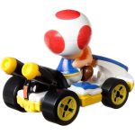 Carrinho Hot Wheels Mario Kart – Toad (Cogumelo) – Kart Padrão Carrinho Hot Wheels Mario Kart - Toad (Cogumelo) - Kart Padrão