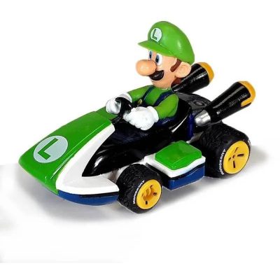 Carrinho Luigi Mario Kart 1:43 – Fricção Pull-Back – Carrera Play