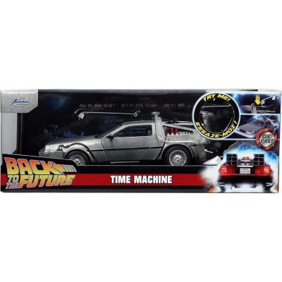 Carrinho Miniatura Delorean Time Machine 1:24 – Jada Hollywood Rides