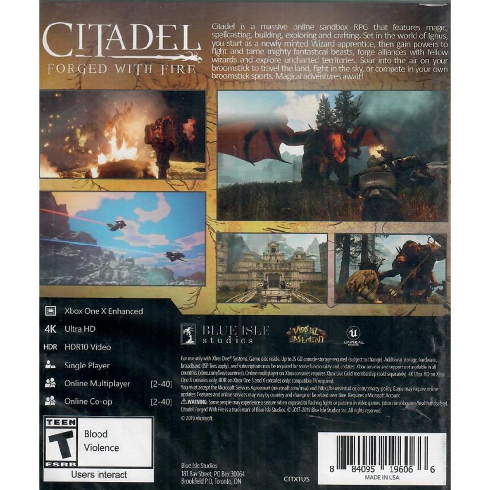 Citadel Forged With Fire - Xbox One (Novo)