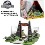 Diorama Jurassic Park Jurassic Gate Nano Scene – Jada Hollywood Rides Diorama Jurassic Park Jurassic Gate Nano Scene - Jada Hollywood Rides