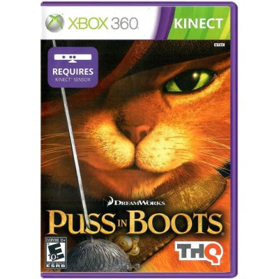 Dreamworks Puss In Boots - Xbox 360 (Seminovo)