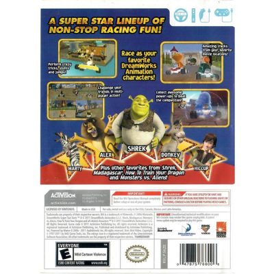 Dreamworks Super Star Kartz - Nintendo Wii (Usado)