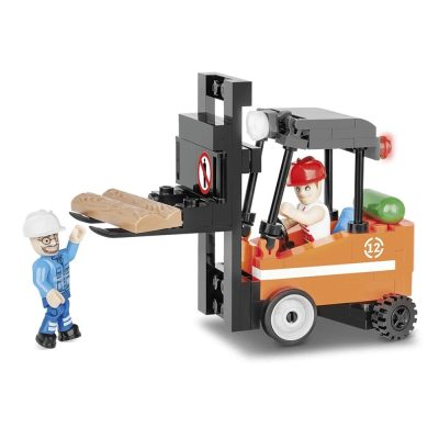 Empilhadeira Cobi Action Town 1668 – Blocos De Montar (90 Peças)