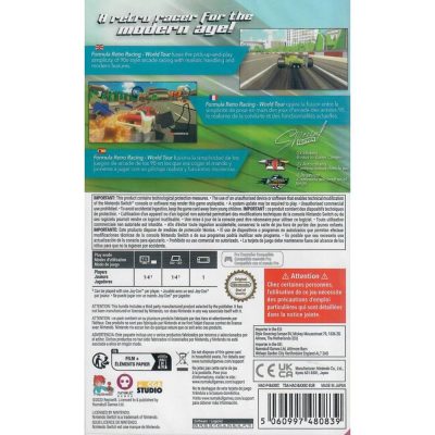 Formula Retro Racing World Tour - Nintendo Switch (Novo)