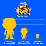 Funko Bitty Pop! 4-Pack - Teenage Mutant Ninja Turtles (Tmnt) - Series 2