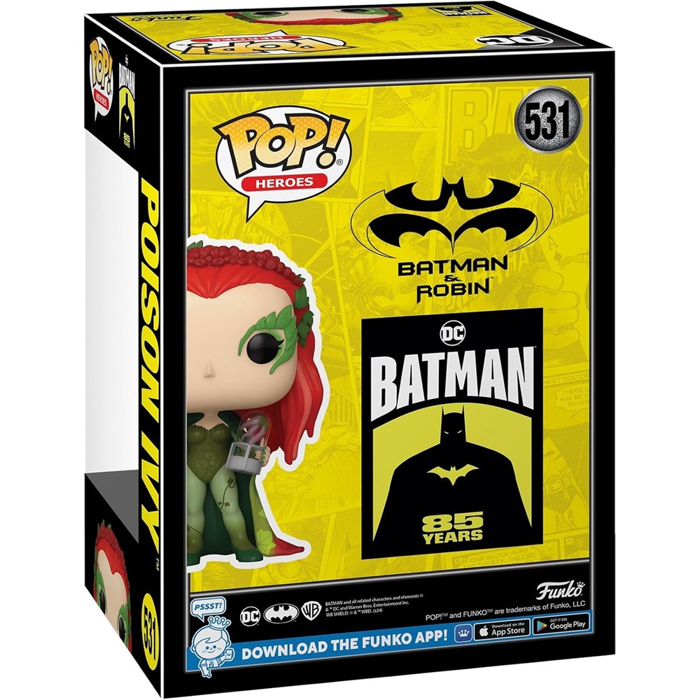 Funko Pop! Dc Comics Batman & Robin - Poison Ivy With Plant Hybrid #531