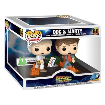 Funko Pop! Moment Back To The Future - Doc & Marty (Twin Pines Mall) #1846