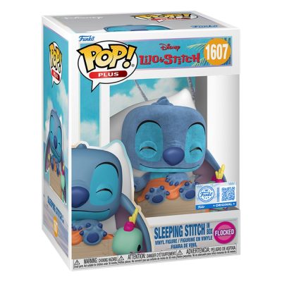 Funko Pop! Plus Lilo & Stitch - Sleeping Stitch In Box (Flocked) Exclusive #1607