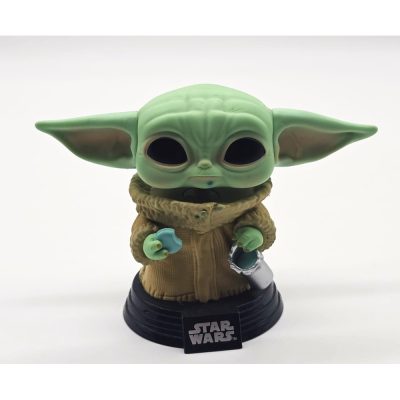 Funko Pop Star Wars - The Mandalorian Grogu With Cookies 465 (Sem Caixa)