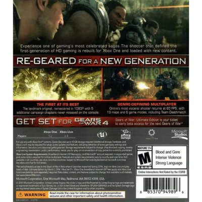 Gears Of War Ultimate Edition - Xbox One (Seminovo)