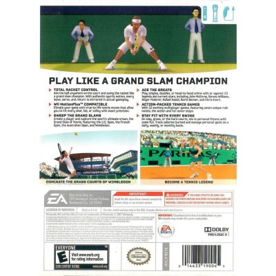Grand Slam Tennis - Nintendo Wii (Seminovo)