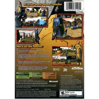 Greg Hastings Tournament Paintball Max'd - Xbox (Seminovo)