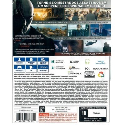 Hitman A Primeira Temporada Completa - Ps4 (Seminovo)