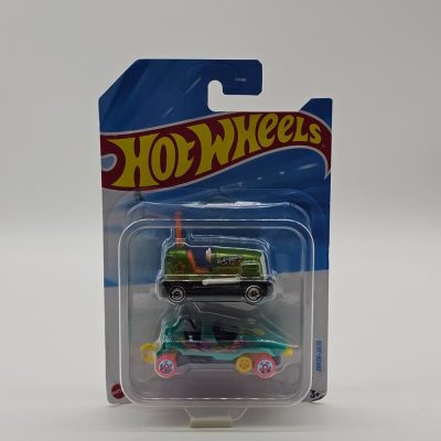 Hot Wheels Kit Com 2 Carrinhos - Bump Around & Loopster (Parque De Diversões)