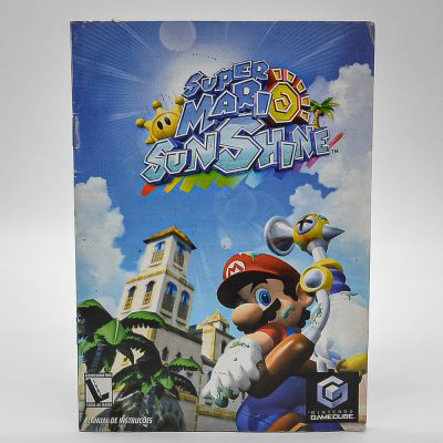 Manual Super Mario Sunshine Em Português - Gamecube