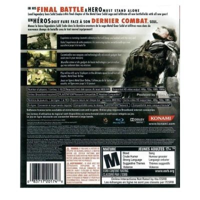 Metal Gear Solid 4 Guns Of The Patriots - Ps3 (Seminovo)