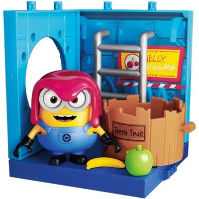 Minion Bob: The Fruit Keeper (01) - Blokees Jelly Factory | Kit De Montar Com Movimento