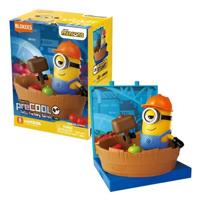 Minion Stuart: The Fruit Smasher - Blokees Jelly Factory | Kit De Montar Com Ação