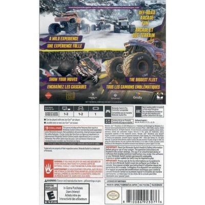 Monster Jam Showdown - Nintendo Switch (Novo)