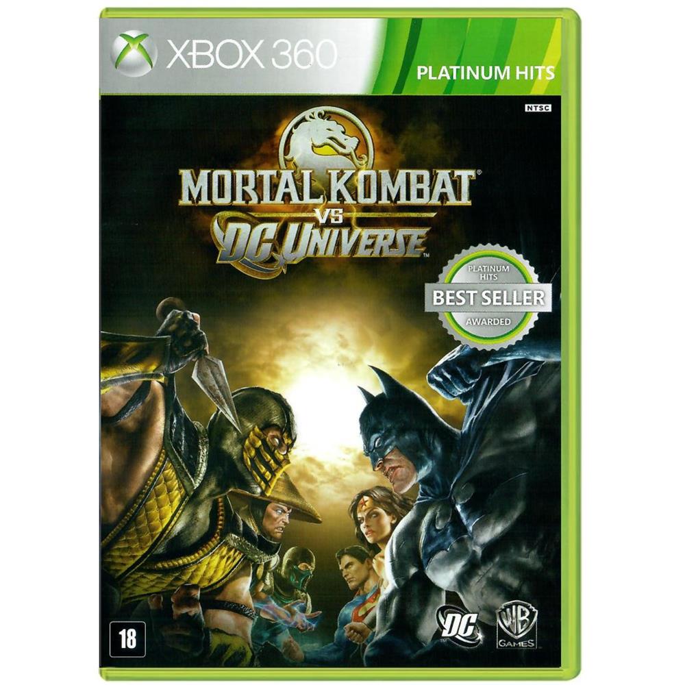 Mortal Kombat Vs Dc Universe - Xbox 360 (Platinum Hits) (Seminovo)