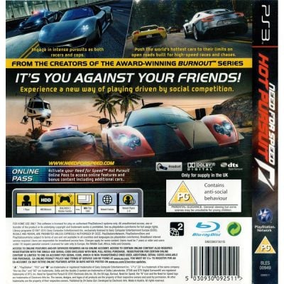 Need For Speed Hot Pursuit - Ps3 (Usado)