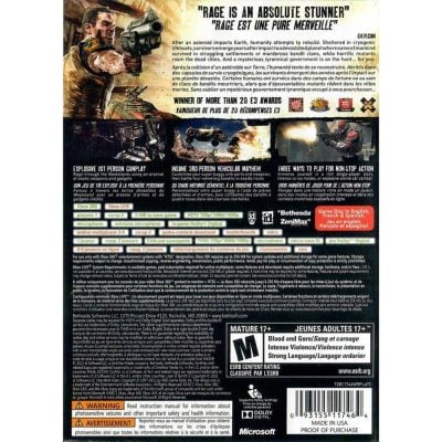 Rage - Xbox 360 (Platinum Hits) (Seminovo)