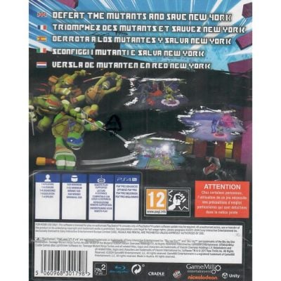 Teenage Mutant Ninja Turtles Arcade Wrath Of The Mutants - Ps4 (Novo) (Europeu)