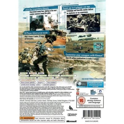 Tom Clancys Ghost Recon Future Soldier - Xbox 360 (Usado) (Pal - Região Livre)