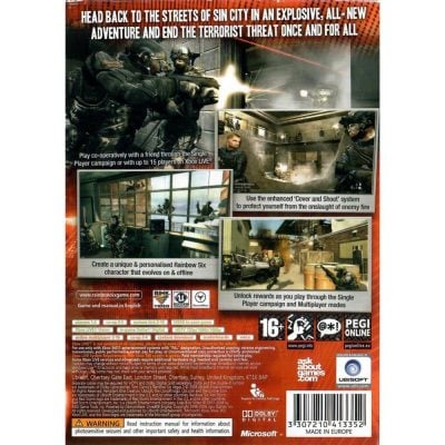 Tom Clancys Rainbow Six Las Vegas 2 - Xbox 360 (Pal Região Livre)